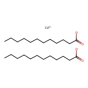 Dodecanoic acid, cadmium salt, basic structure