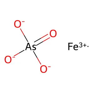 Ferric arsenate structure