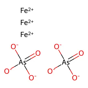Ferrous arsenate structure