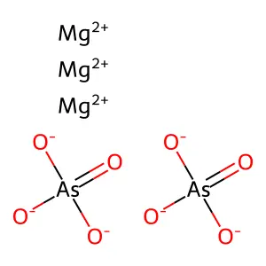 Magnesium arsenate structure