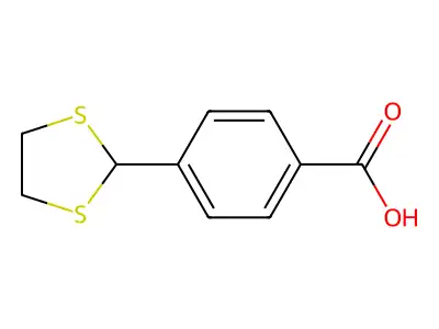 4-(1,3-Dithiolan-2-yl)benzoic acid structure