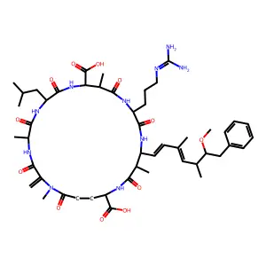 微囊藻毒素-LR structure