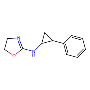 N-(2-噁唑啉-2-基)-2-苯基环丙胺 structure