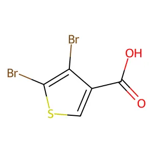 4,5-Dibromothiophene-3-carboxylic acid structure
