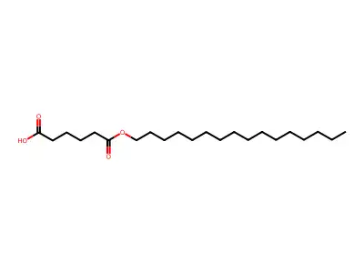 6-(Hexadecyloxy)-6-oxohexanoic acid structure