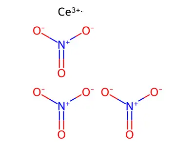 硝酸铈 structure