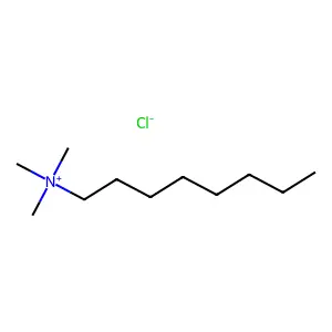 辛基三甲基氯化铵 structure
