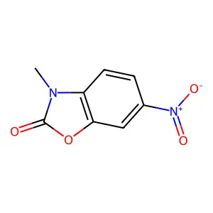 2(3H)-benzoxazolone, 3-methyl-6-nitro- structure