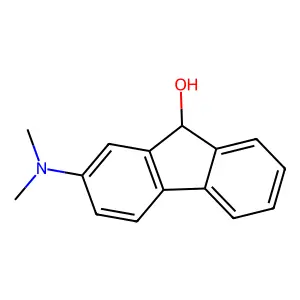 2-(dimethylamino)-9H-fluoren-9-ol structure