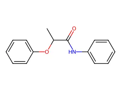 2-phenoxy-N-phenylpropanamide structure