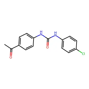1-(4-Acetylphenyl)-3-(4-chlorophenyl)urea structure