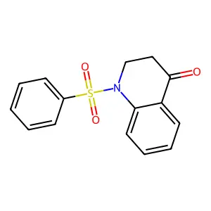 1-Benzenesulfonyl-2,3-dihydro-1H-quinolin-4-one structure