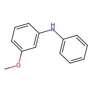 N-phenyl-m-anisidine structure