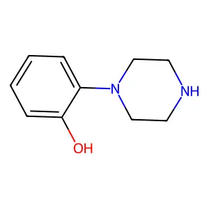 o-(1-Piperazinyl)phenol structure