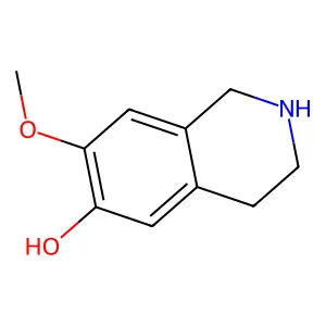 7-Methoxy-1,2,3,4-tetrahydroisoquinolin-6-ol structure