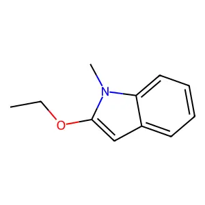 1H-Indole, 2-ethoxy-1-methyl- structure