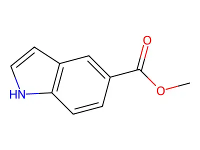 methyl 1H-indole-5-carboxylate structure