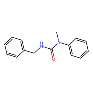 3-Benzyl-1-methyl-1-phenylurea structure