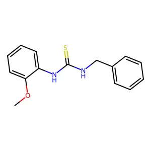 1-Benzyl-3-(2-methoxyphenyl)thiourea structure