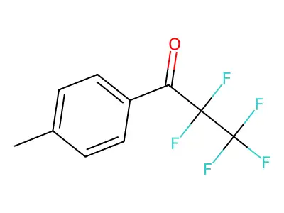 2,2,3,3,3-Pentafluoro-1-(P-tolyl)propane-1-one structure