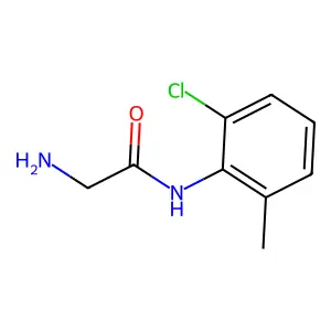 2-氨基-N-(2-氯-6-甲基苯基)乙酰胺 structure
