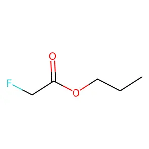 Propyl 2-fluoroacetate structure