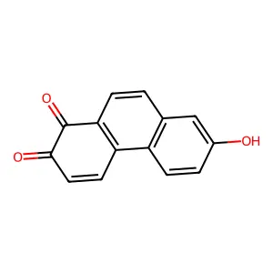 7-Hydroxyphenanthrene-1,2-dione structure