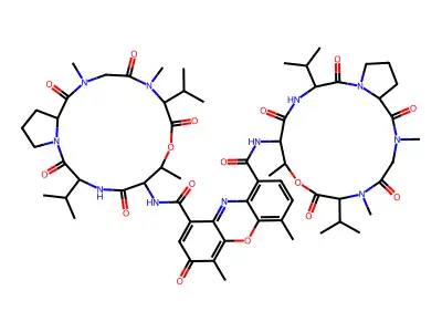 Actinomycin d, 2-deamino- structure