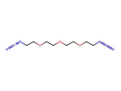 1,11-Diazido-3,6,9-trioxaundecane structure