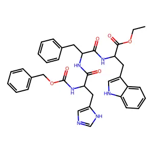 Z-His-Phe-Trp-Oet structure