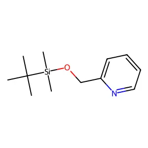 2-(t-Butyldimethylsilyloxy)methylpyridine structure