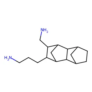 1,4:5,8-Dimethanonaphthalene-2-propylamine, decahydro-3-aminomethyl- structure