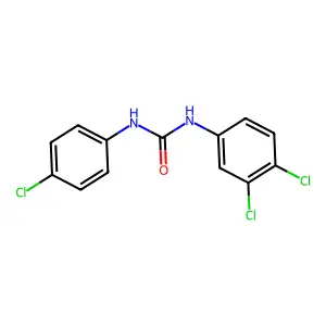 三氯卡班 structure