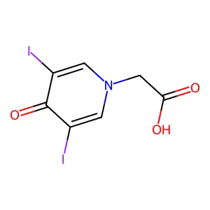 碘奥酮 structure