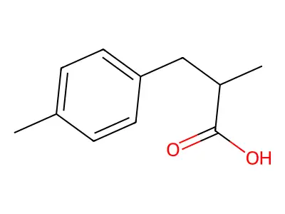 2-Methyl-3-(4-methylphenyl)propanoic acid structure