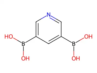(5-boronopyridin-3-yl)boronic Acid structure