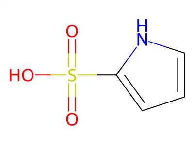 1H-pyrrole-2-sulphonic acid structure