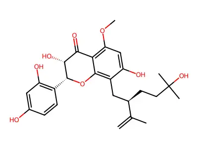 Kushenol K structure