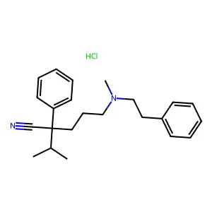 Levemopamil hydrochloride structure