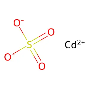 硫酸镉 structure