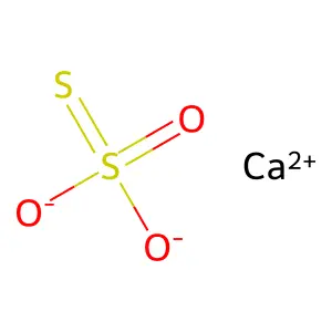 硫代硫酸钙 structure