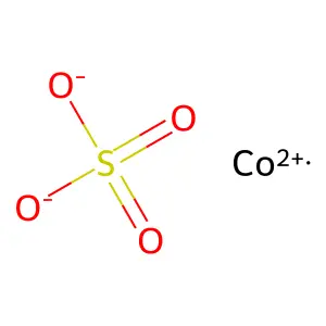 硫酸钴 structure