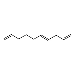 1,4,9-Decatriene structure