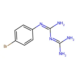 N-(4-溴苯基)亚氨基二碳亚胺二酰胺 structure