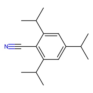 2,4,6-Triisopropylbenzonitrile structure