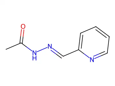 Acetic acid, 2-(2-pyridinylmethylene)hydrazide structure