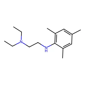 N,N-二乙基-N'-均三甲基苯基乙二胺 structure