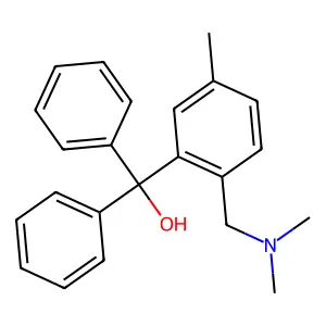[2-[(Dimethylamino)methyl]-5-methylphenyl]-diphenylmethanol structure