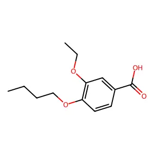 4-Butoxy-3-Ethoxybenzoic Acid structure