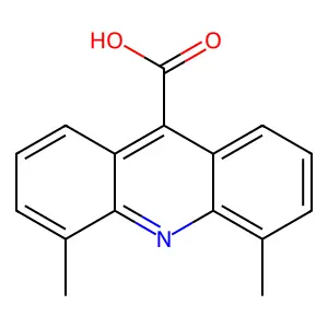 4,5-Dimethylacridine-9-carboxylic acid structure